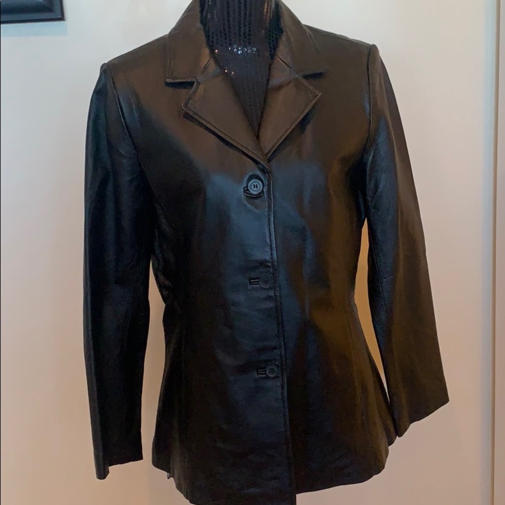Leather jacket